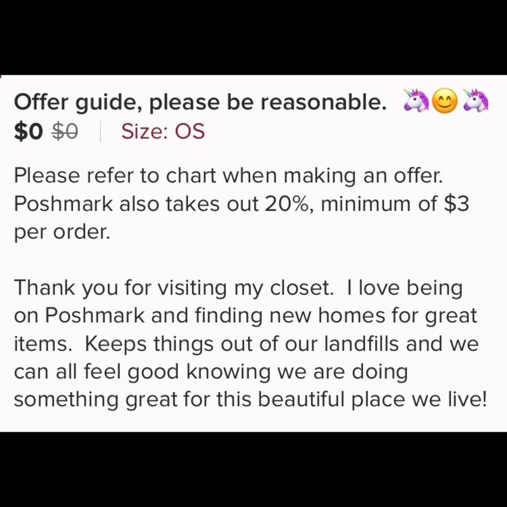 Offer guide